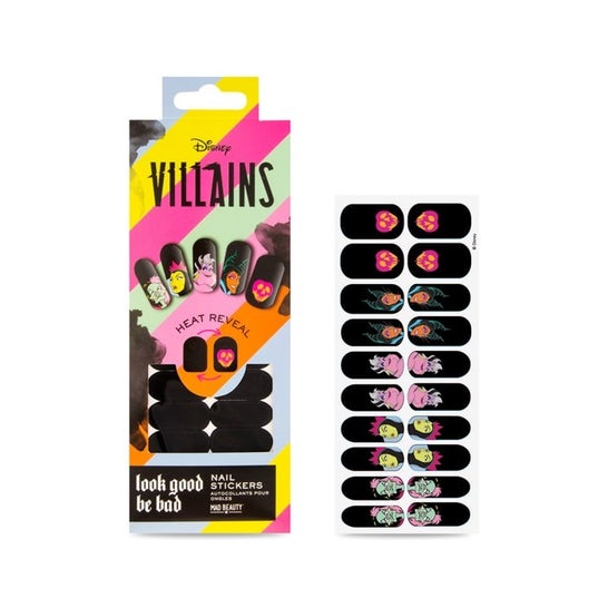 Mad Beauty Kit Pop Villanas Pegatinas para Uñas