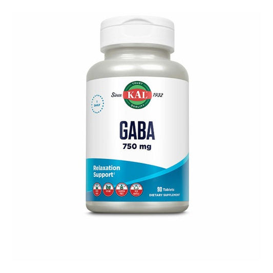 Solaray KAL® Gaba 90comp 750mg
