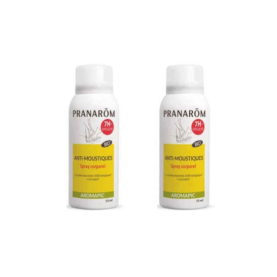 Pranarôm Aromapic Antimosquitos Spray Corporal 2x75ml
