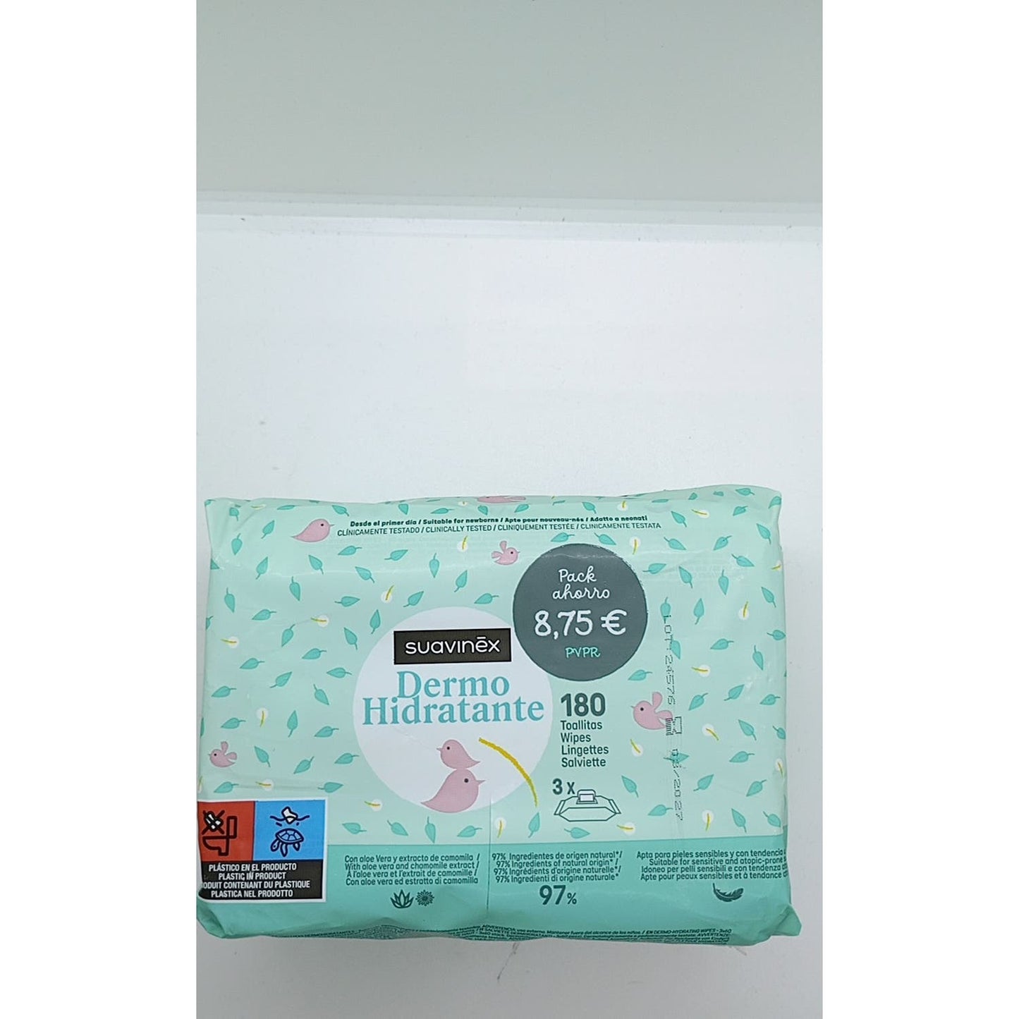 Suavinex Toallitas Húmedas Dermohidratantes Pack 180uds