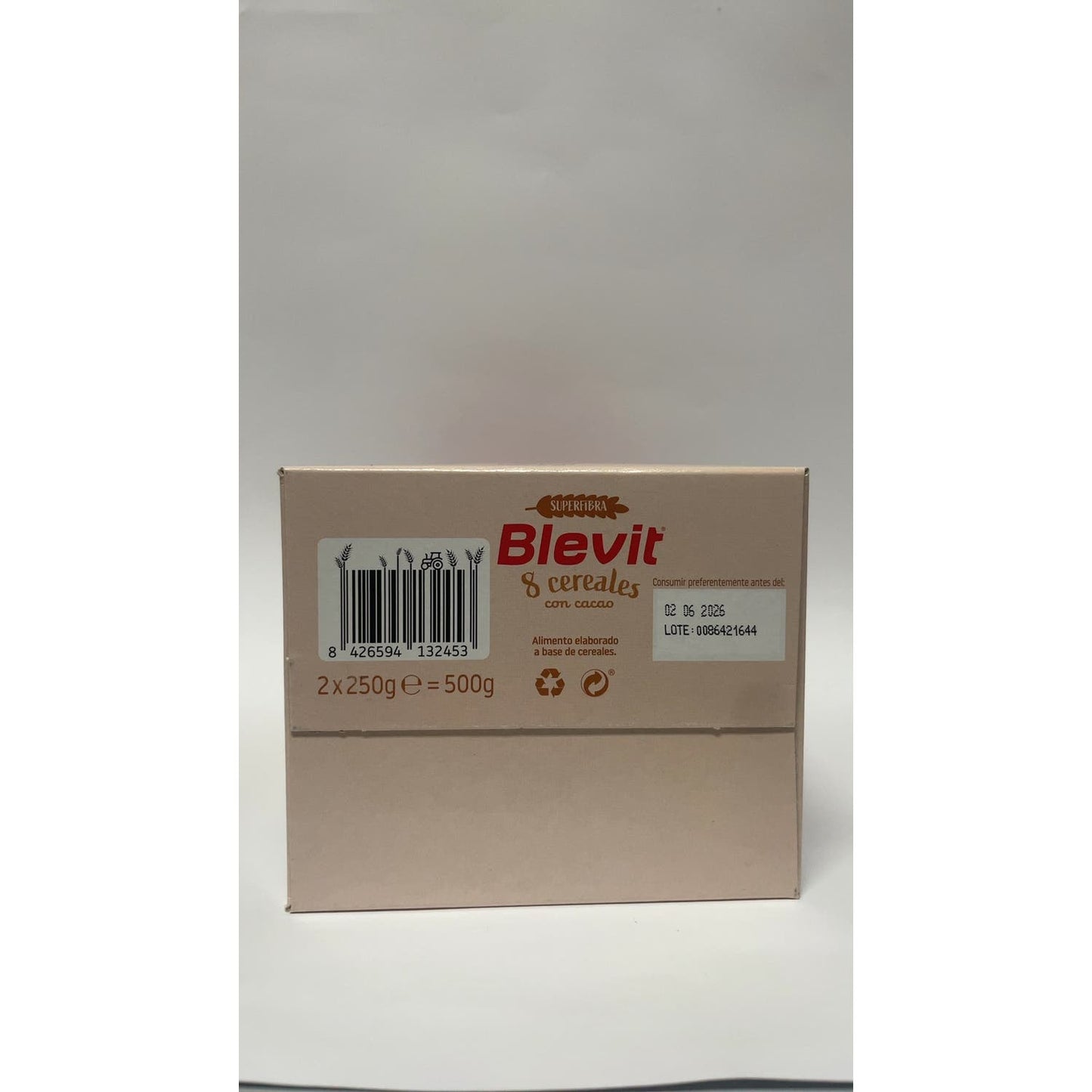 Blevit® Superfibra 8 Cereales con Cacao 500g
