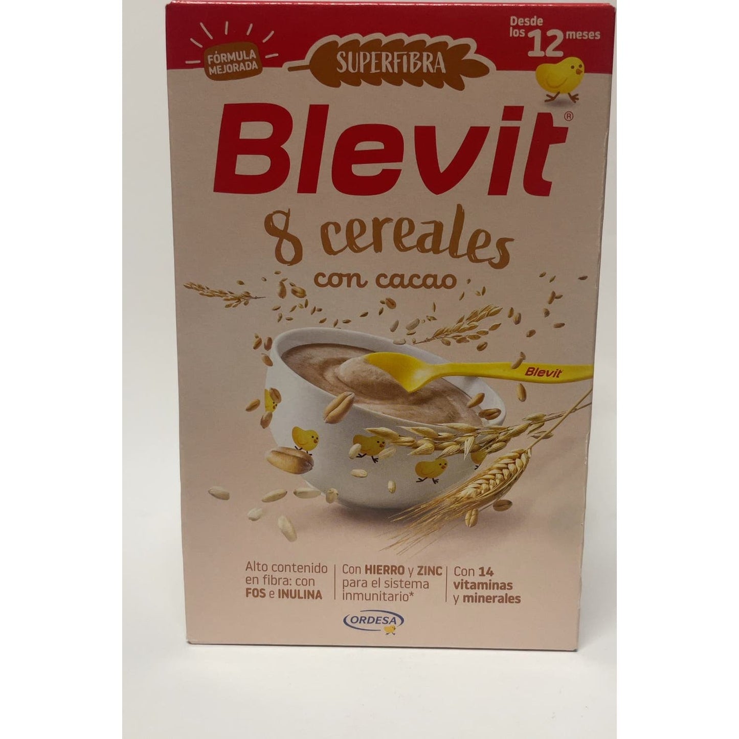 Blevit® Superfibra 8 Cereales con Cacao 500g