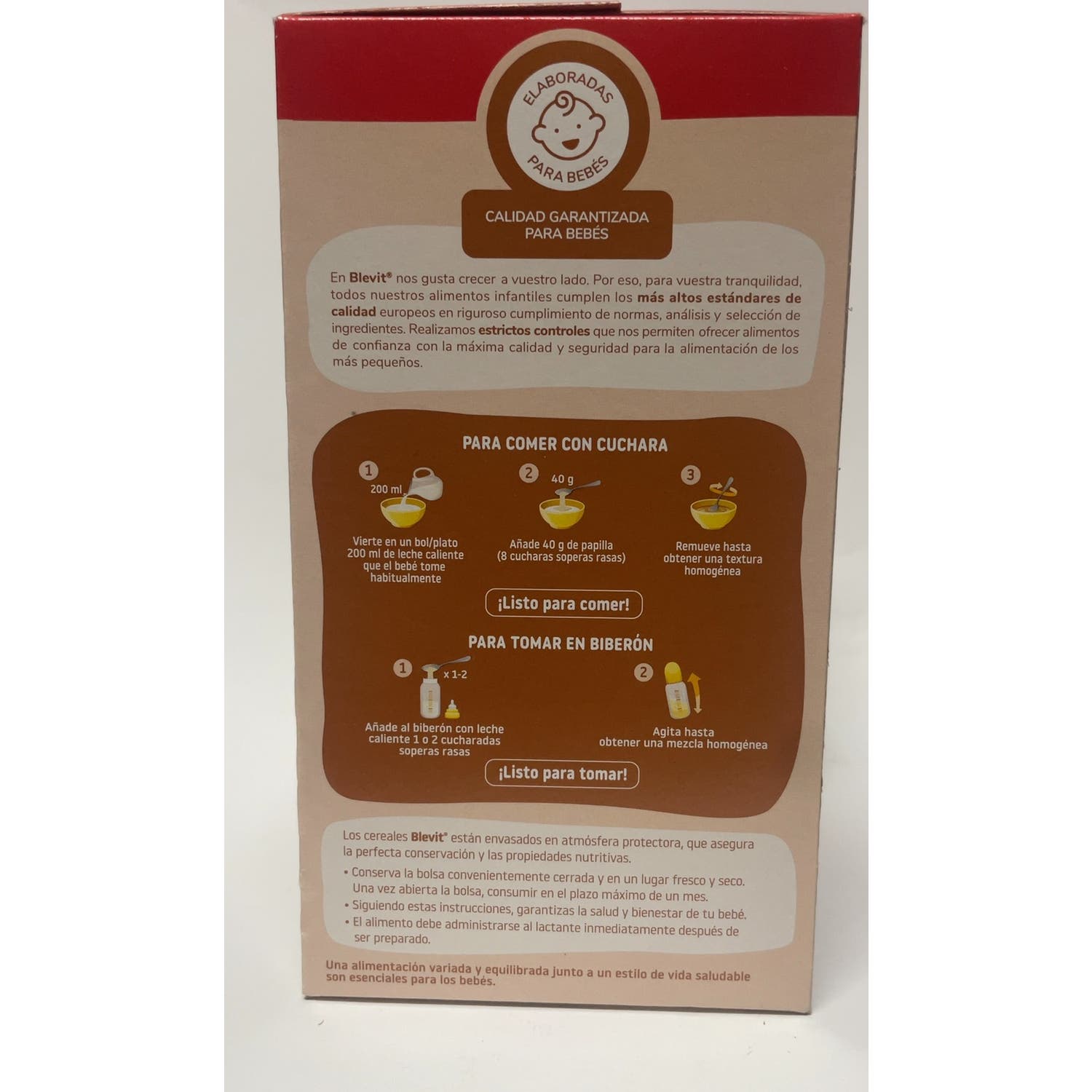 Blevit® Superfibra 8 Cereales con Cacao 500g