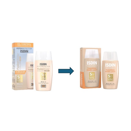 ISDIN Fotoprotector Fusion Water Magic Light SPF50 50ml