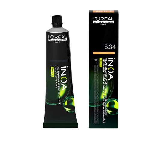 L'Oréal Inoa Ammonia-Free Permanent Color 8.34 60 g