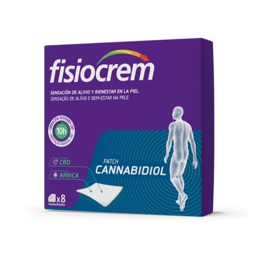 Fisiocrem Patch Cannabidiol 8 parches