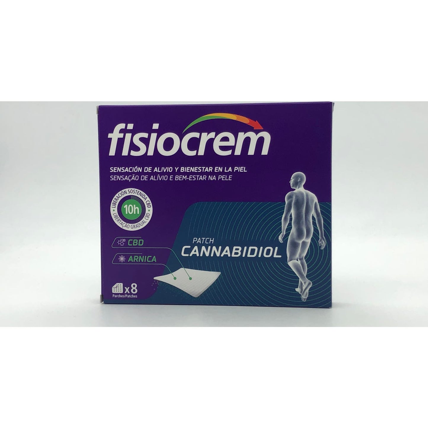 Fisiocrem Patch Cannabidiol 8 parches