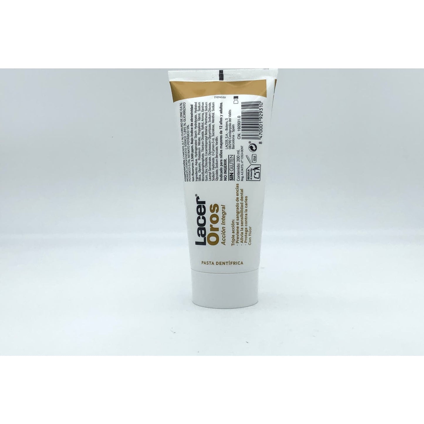 Lacer LacerOros Acción Integral Pasta Dentífrica 200ml