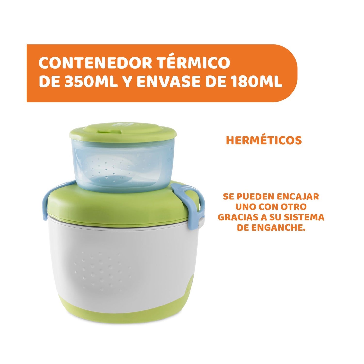 Chicco System Easy Meal Termo Porta Papillas 6M+