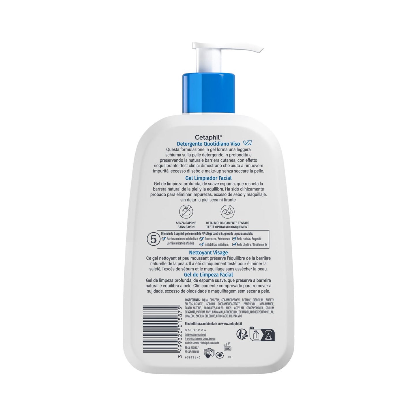 Cetaphil Gel Limpiador Facial 473ml