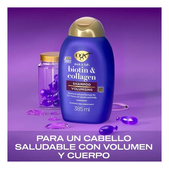 Ogx Champú Biotina Colágeno 385ml