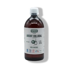 Nutrivie Aquasilice Coloidal 20ppm 100% Natural 1000ml