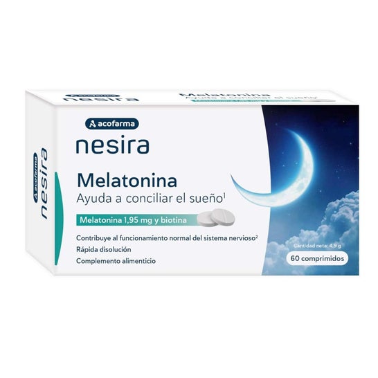 Acofarma Nesira Melatonina 1,95mg 60comp