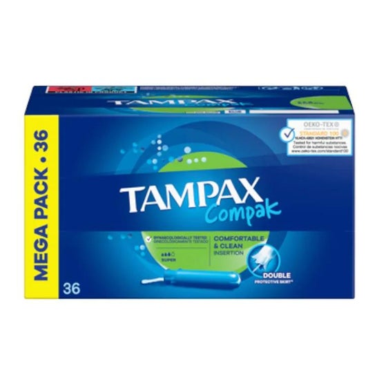 Tampax Compak Super 36uds