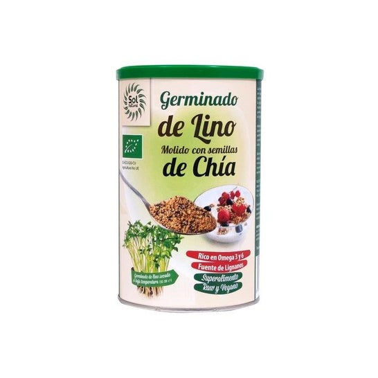 Sol Natural Germinado de Lino Molido Chia 300 g