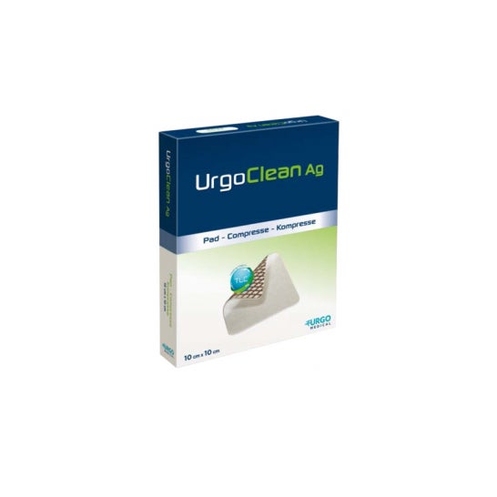 UrgoClean Ag/Silv 10X10Cm 5Pcs