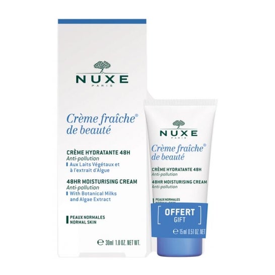 Nuxe Crème Fraîche de Beauté Crema Rica Hidratante 48h 30 ml+15 ml