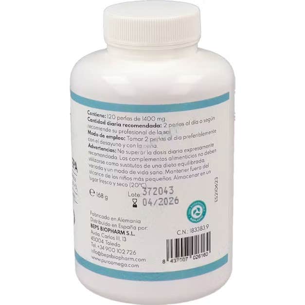 Puro Omega Natural EPA 120 perlas