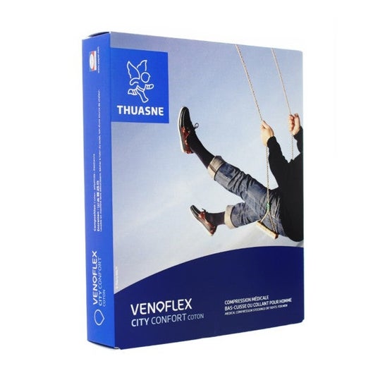 Thuasne Venoflex City Socks Ecos beige dakar L4 1 Par