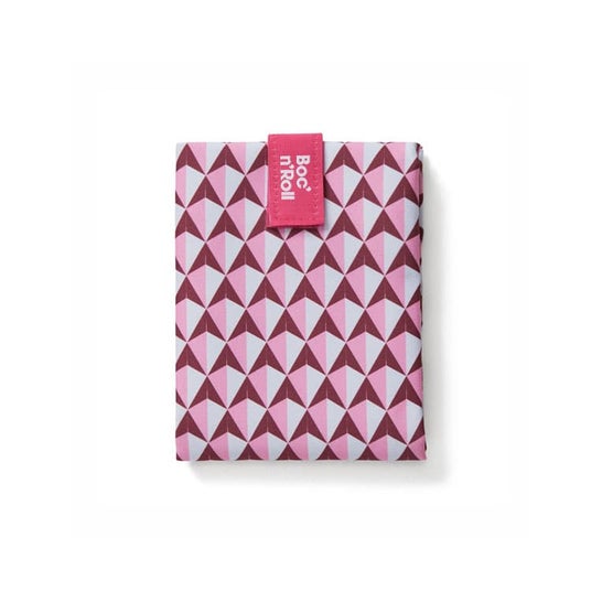 By Roll'Eat Boc'N'Roll Porta Bocadillos Tiles Rosa 1 ud