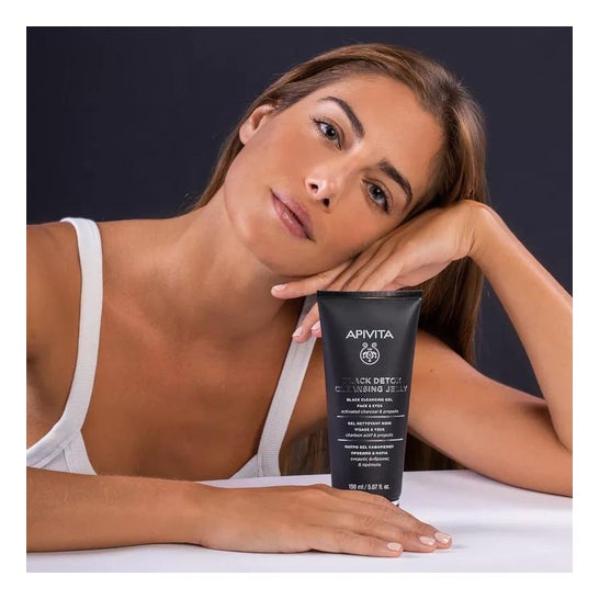 Apivita Black Detox Cleansing Jelly 150ml