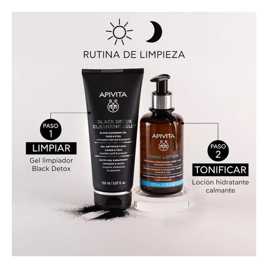 Apivita Black Detox Cleansing Jelly 150ml