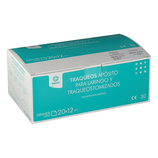 Indas Traqueo's Apósitos 20x12cm 30uds