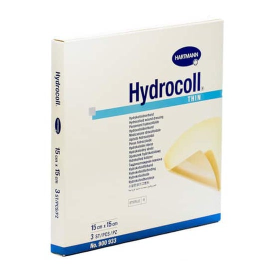 Hydrocoll Apósito Estéril 15x15 cm 3 uds