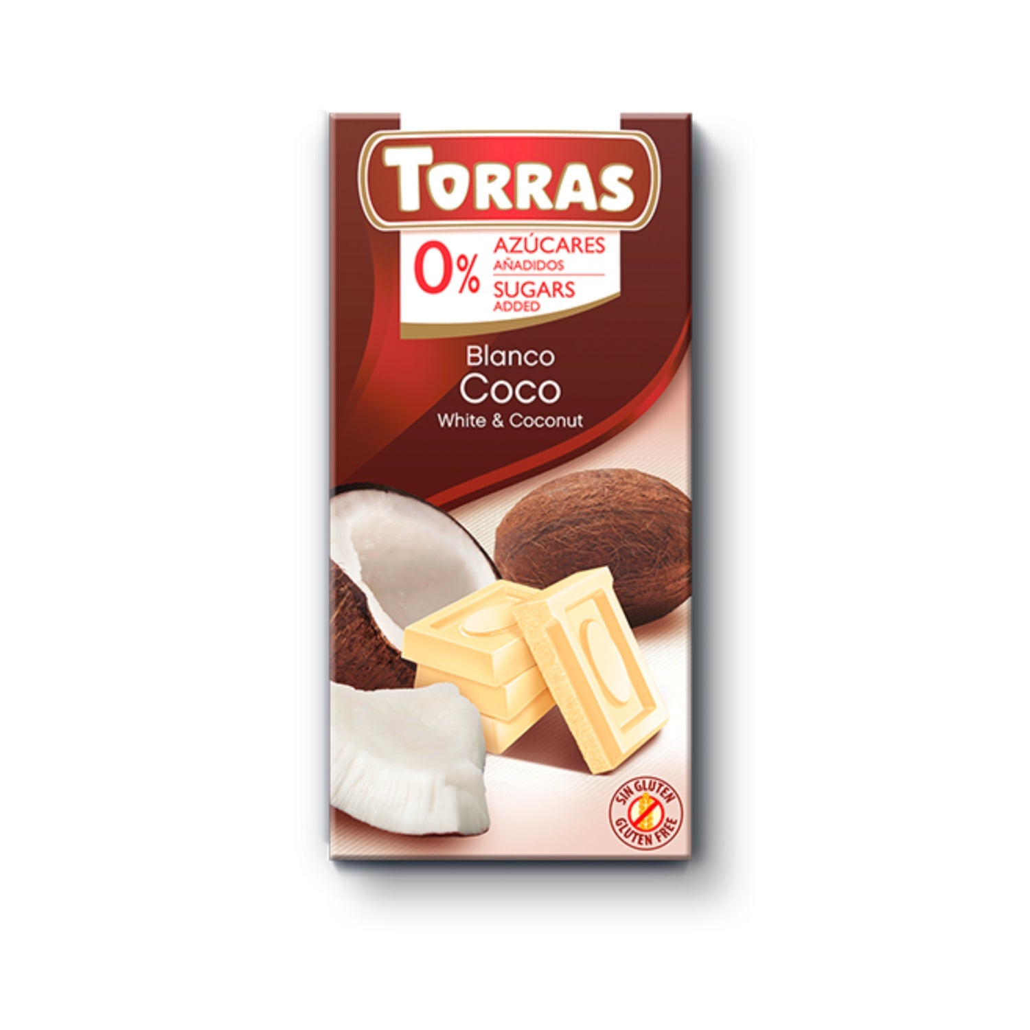 Torras Chocolate Blanco con Coco 75g