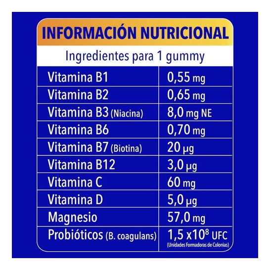 Bion 3 Energy Gummies 60uds