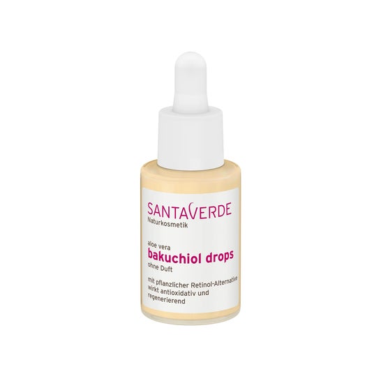 Santaverde Aloe Vera Gotas de Bakuchiol Sin Perfume 30ml