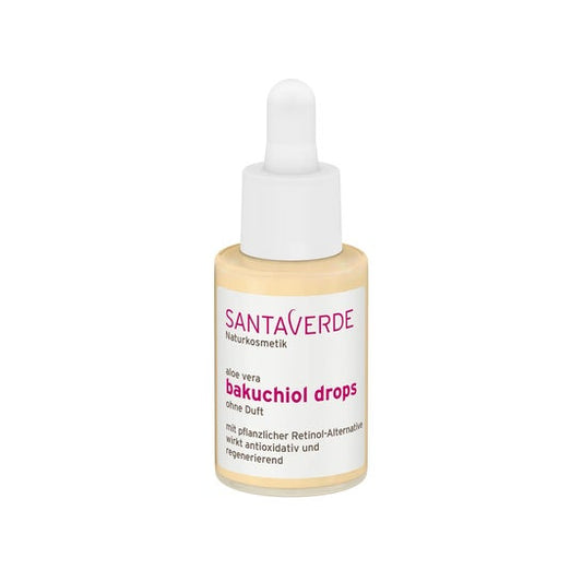 Santaverde Aloe Vera Gotas de Bakuchiol Sin Perfume 30ml