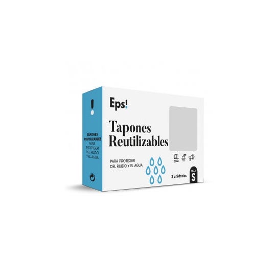Deiters Eps! Tapones Reutilizables T. S 2uds