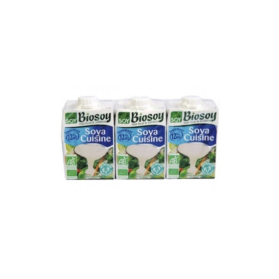 Bio Soy Crema Soya Cuisine Bio 3x200ml