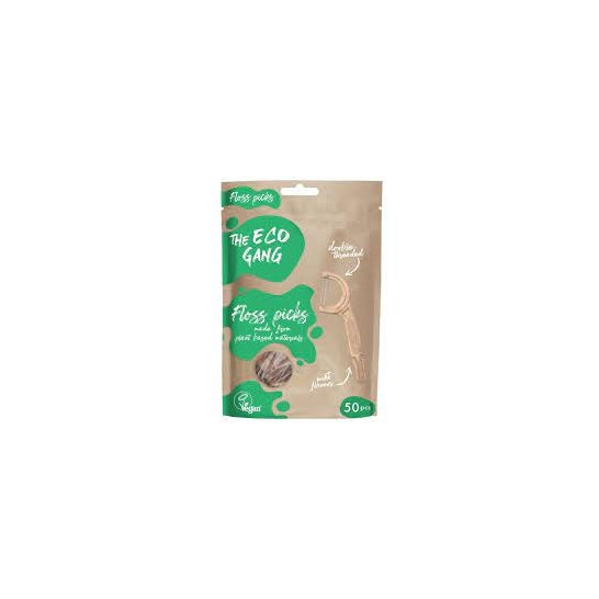 The Eco Gang Floss Picks Mint 50uds