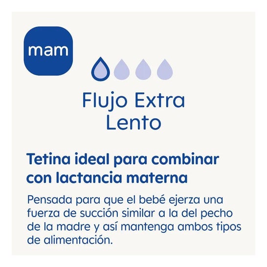 Mam Tetina Silicona 0 Meses 2ud