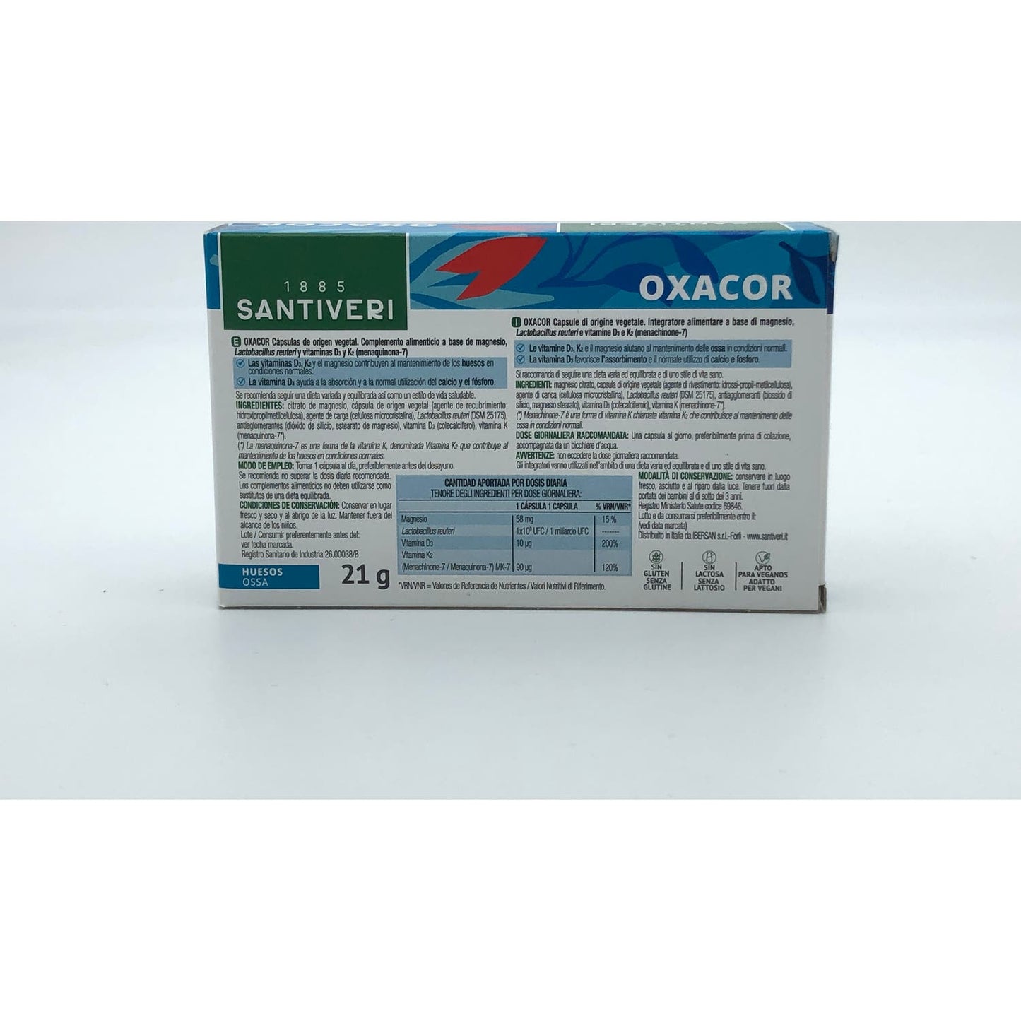 Oxacor K2 40 Capsulas