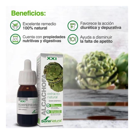 Soria Natural Alcachofa Extracto 50ml