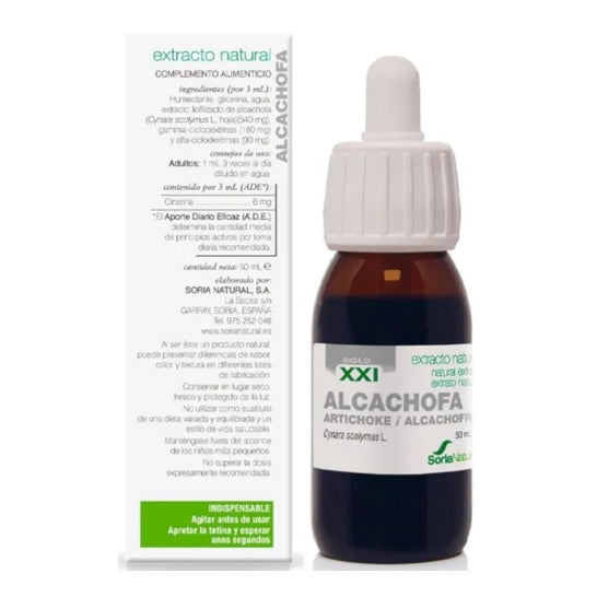 Soria Natural Alcachofa Extracto 50ml