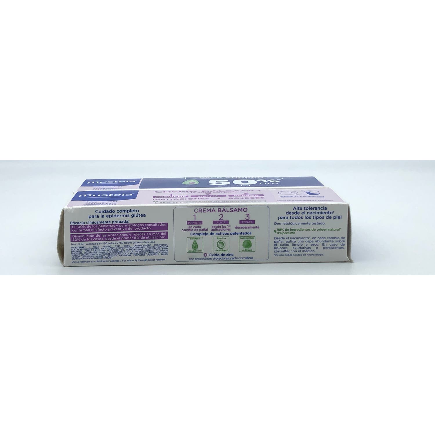 Mustela Crema Bálsamo 1 2 3 Duplo 2x100ml