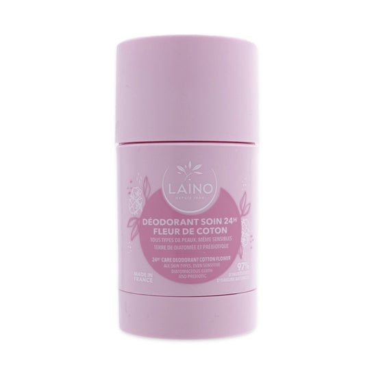 Laino Desodorante Sólido Flor Algodón 60 g