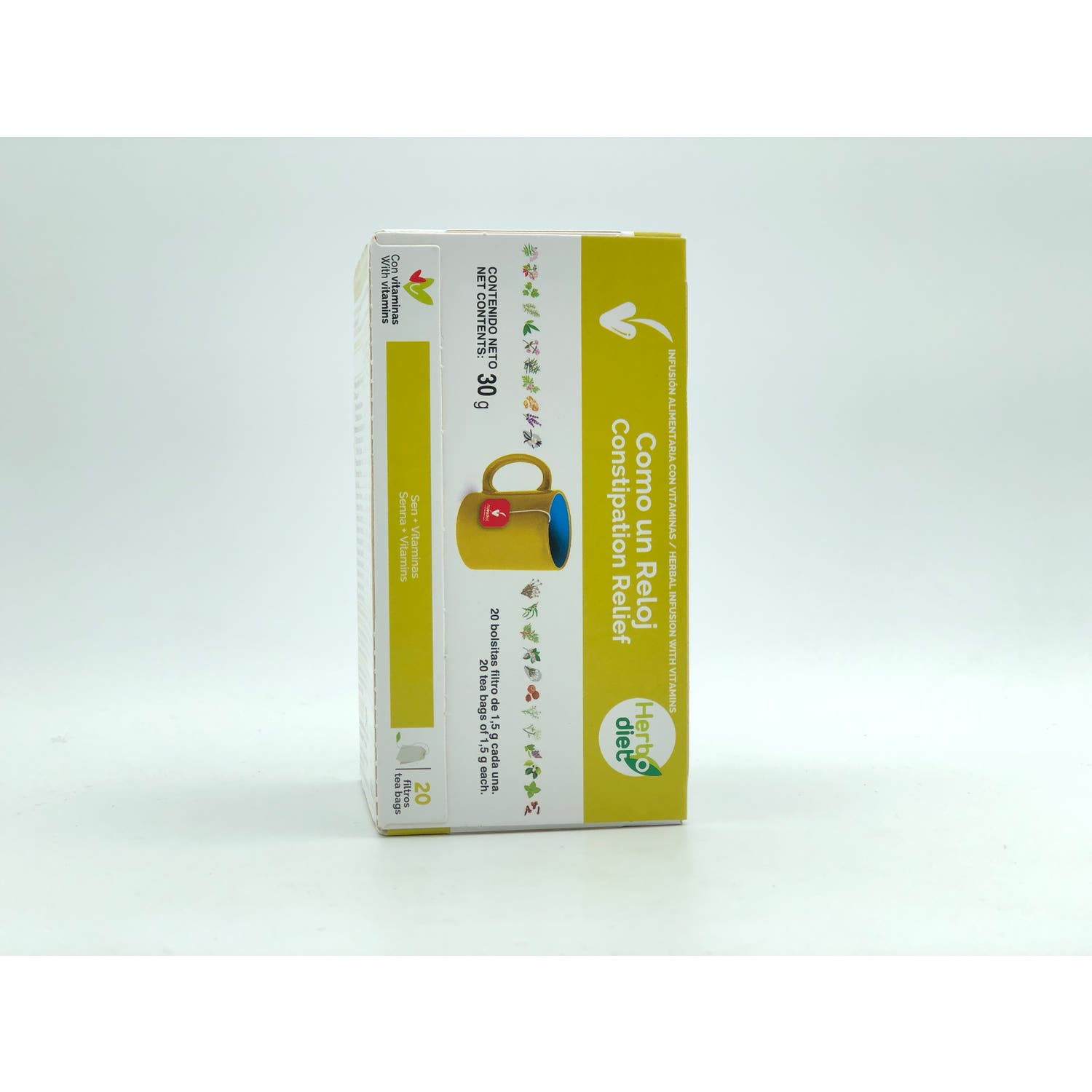 Herbodiet Como Un Reloj 20 Bolsas