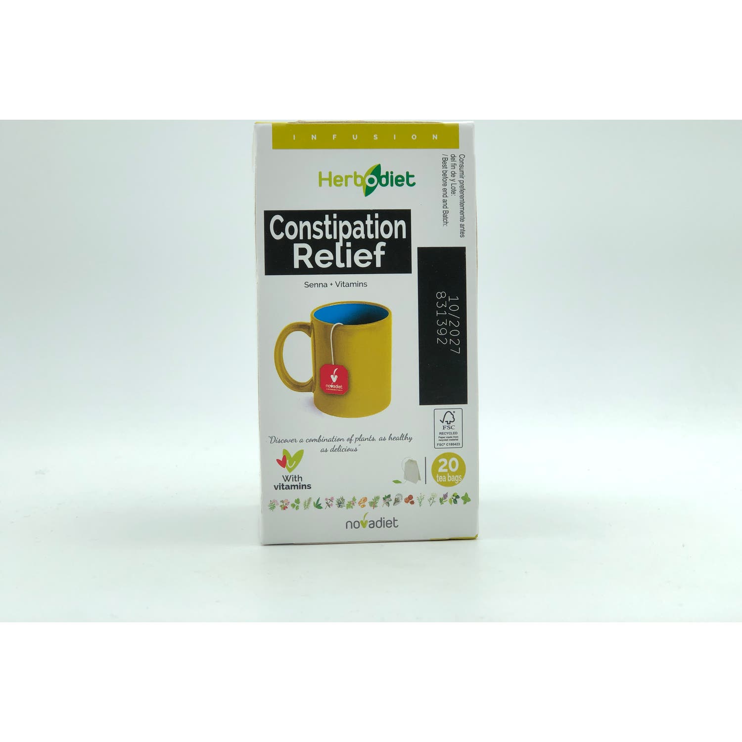 Herbodiet Como Un Reloj 20 Bolsas