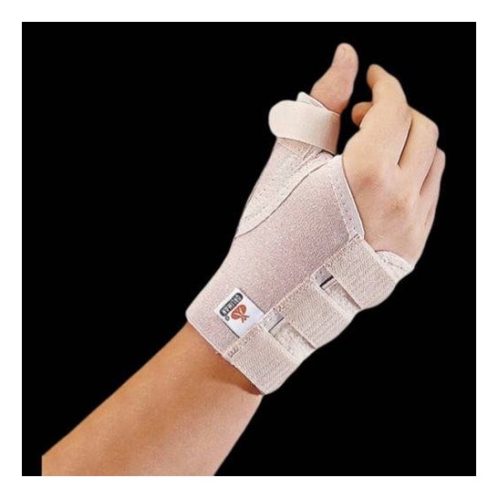 Orliman Muñequera Ferula Corta Derecha T-3 17-19 cm