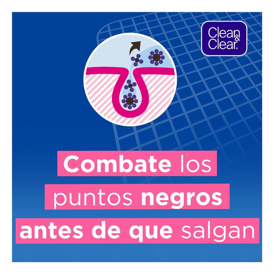 Clean & Clear Tónico Limpiador Anti-Puntos Negros Sin Aceite 200ml