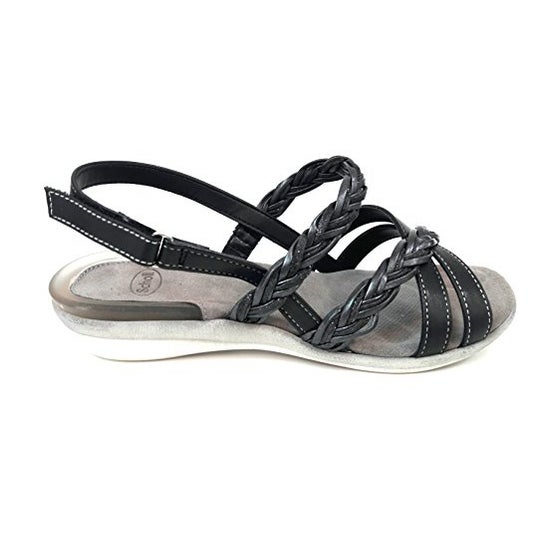 Scholl Sandalia Dungloe negra talla 36