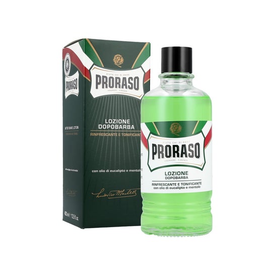 Proraso Profesional After Shave Loción con Alcohol Eucalipto Mentol 400ml