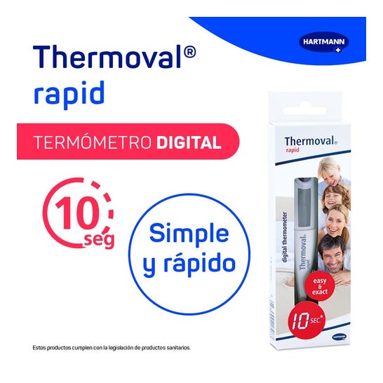 Thermoval Rapid termómetro digital 1ud