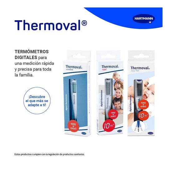 Thermoval Rapid termómetro digital 1ud
