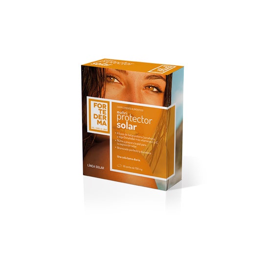 Fortederma Nutriprotector Solar 30 perlas